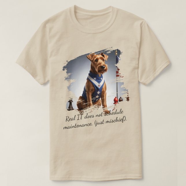 Camiseta TI real (Diseño del anverso)