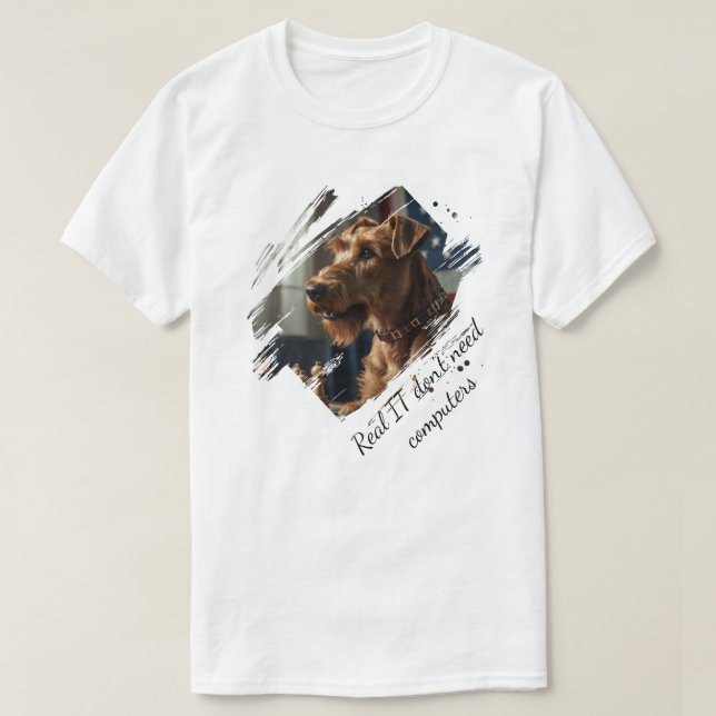 Camiseta TI real (Diseño del anverso)