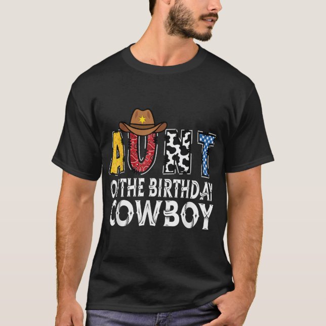 Camiseta Tía 1.ᵉʳ Tía Occidental De Vaquero