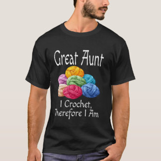 Camiseta Tía Abuela Divertida Tejo Por Lo Tanto Soy Humor A
