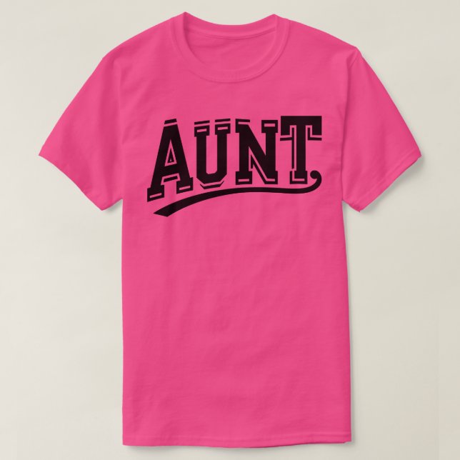 Camiseta Tía Athletic Wavy (Diseño del anverso)