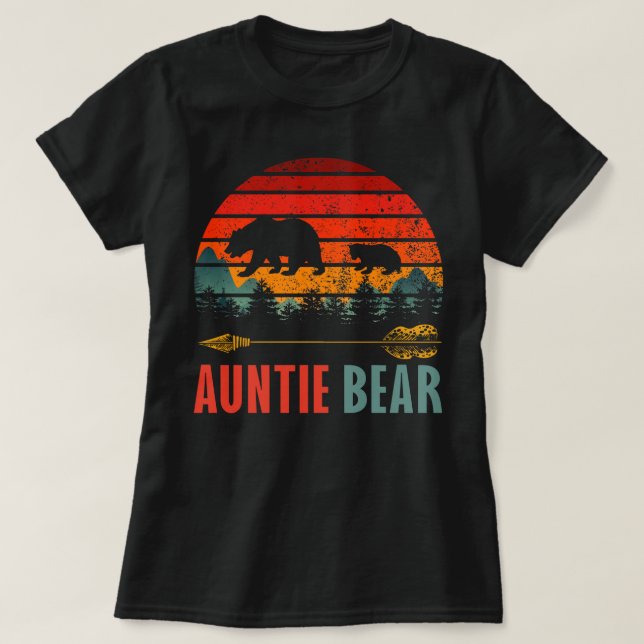 Camiseta tía bear vintage (Diseño del anverso)