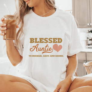Camiseta Tía Bendita Personalizada