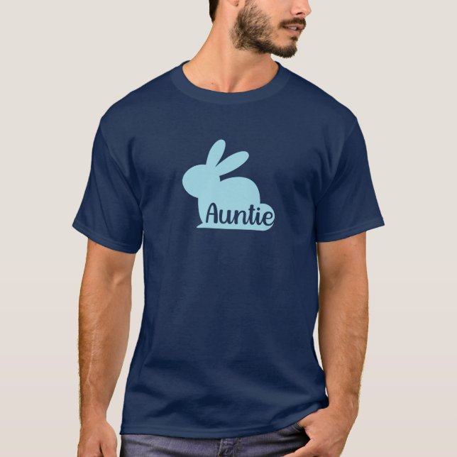 Camiseta Tía Bunny, linda tía Easter (Anverso)