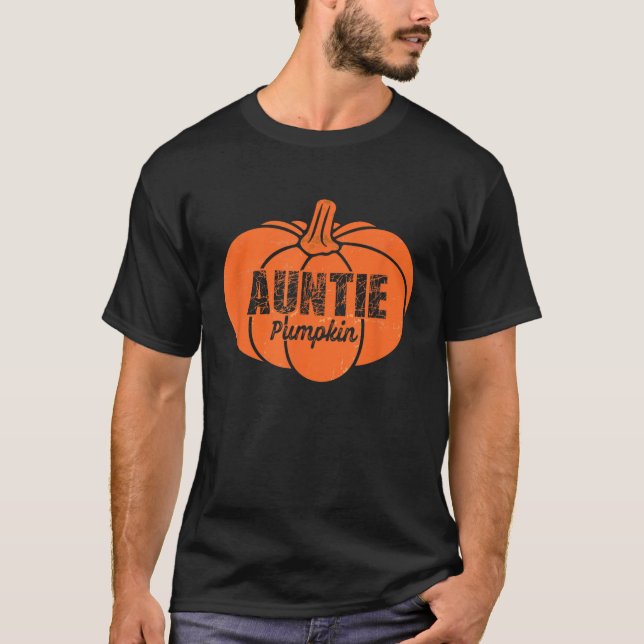 Camiseta Tía Calabaza Familia Halloween Thanksgiv (Anverso)
