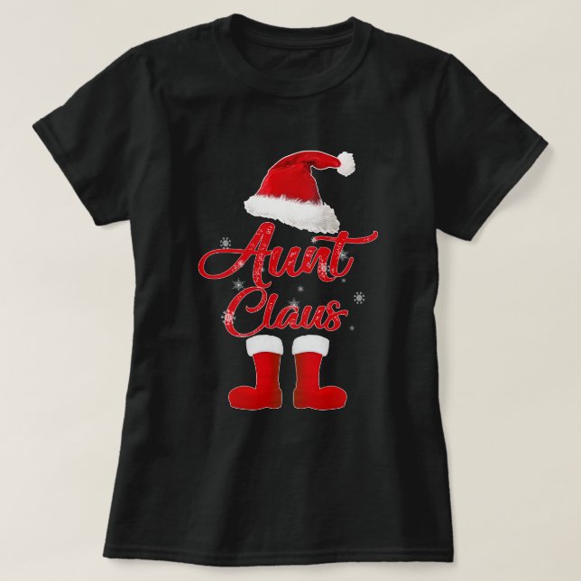 Camiseta tía claus (Diseño del anverso)