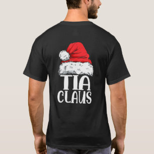 Camiseta Tía Claus Pijama Navidad Familia Combinac