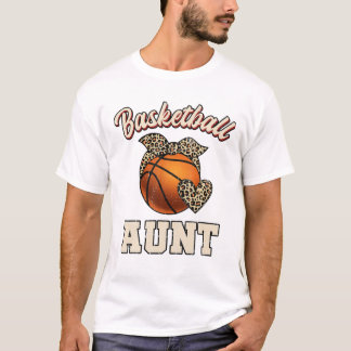 Camiseta Tía de baloncesto bandana leopardo