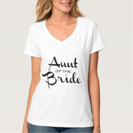 Camiseta Tía de Bride Black Script