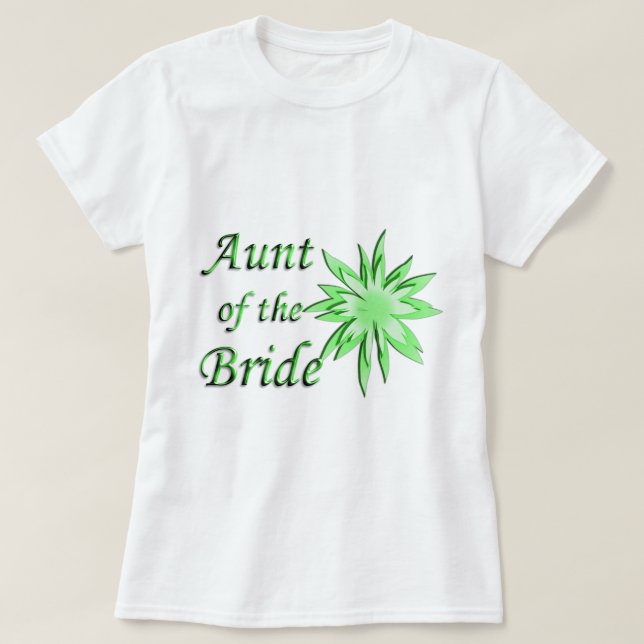 Camiseta Tía de Bride Green (Diseño del anverso)