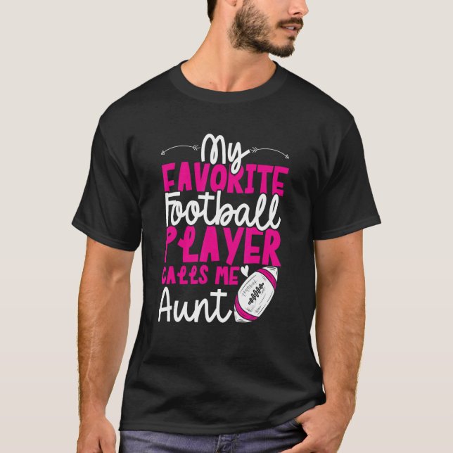 Camiseta Tía de fútbol de la tía futbolista (Anverso)