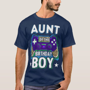 Camiseta Tía de juego del juego de video de Birthday Boy Ki