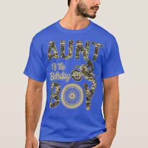 Camiseta Tía de la bicicleta sucia de cumpleaños cuarto Fie