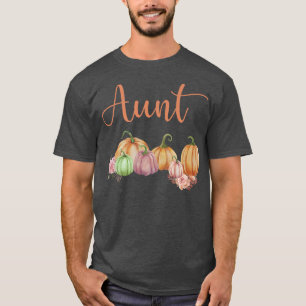 Camiseta Tía de la calabaza el primer cumpleaños de la bomb