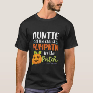 Camiseta Tía De La Calabaza Más Cuidadosa En La Hallowee De