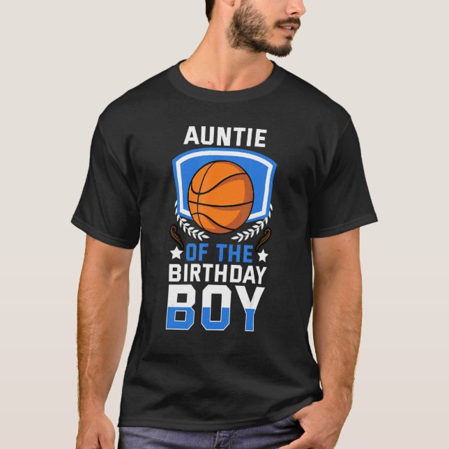 Camiseta Tía De La Celeb De La Familia De Baloncesto De Cum (Anverso)
