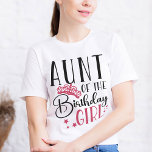 Camiseta Tía de la coincidencia de Personalizados de la bri<br><div class="desc">¿Buscando una camisa de cumpleaños que haga que su fiesta se complete? ¡No busque más que nuestros camisetas de la tripulación de cumpleaños! Estos elegantes tees son perfectos para cualquier día de fiesta de cumpleaños. Nuestros camisetas hacen un gran regalo para sus amigos y familia, y pueden ser usados juntos...</div>