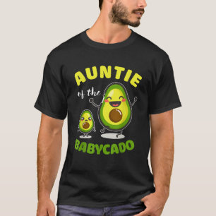 Camiseta Tía De La Familia Babycado Aguacate Que Coincide C