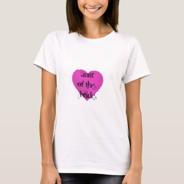 Camiseta Tía de la novia (Anverso)