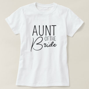 Camiseta Tía de la novia - Boda familiar coincidente
