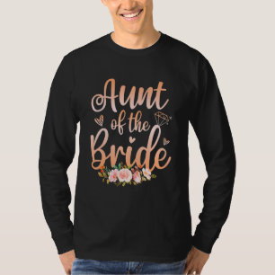 Camiseta Tía De La Novia Desayuno Nupcial Mujeres