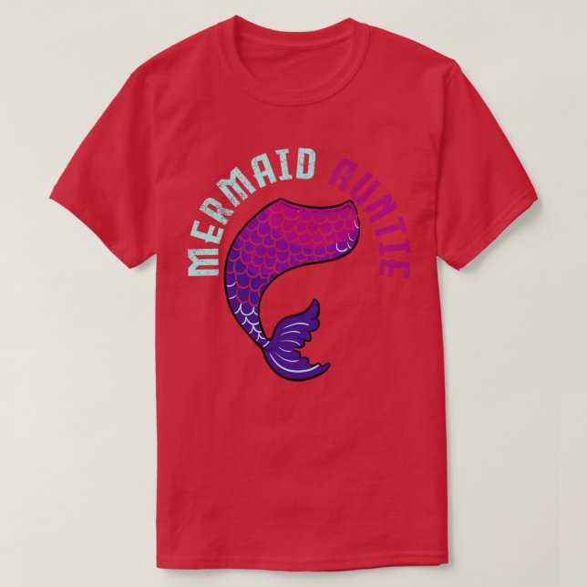 Camiseta Tía de la sirena (Diseño del anverso)