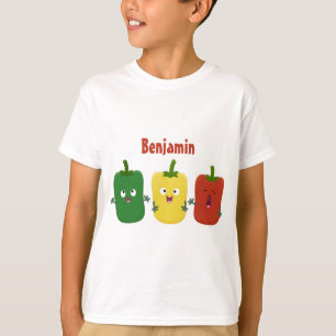Camiseta Tía de pimiento picante capsicum trío canto person