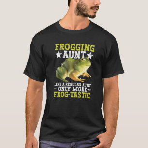 Camiseta Tía De Rana Capturada Por Tía De Caza De Rana