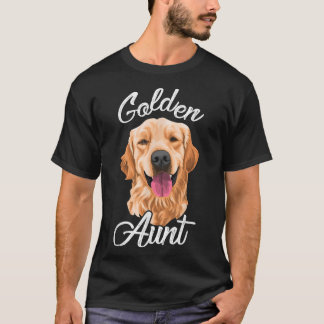 Camiseta Tía de recuperación de oro para mujeres Mascotas d