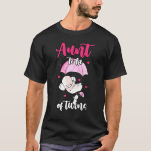 Camiseta Tía De Ser De Gemelos Niece Y Elefante Nehew Umbr
