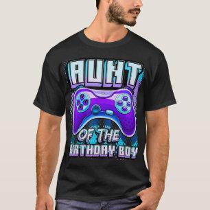 Camiseta Tía del bebé que comparó con el bebé jugador de vi