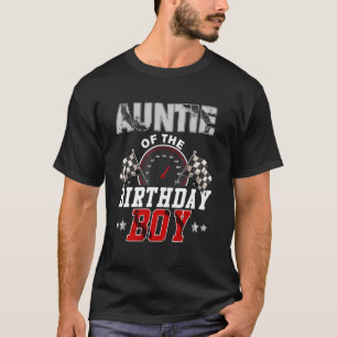 Camiseta Tía del coche de carreras de carreras de coches de