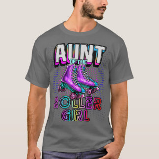 Camiseta Tía del cumpleaños Matchi de patinaje sobre patina