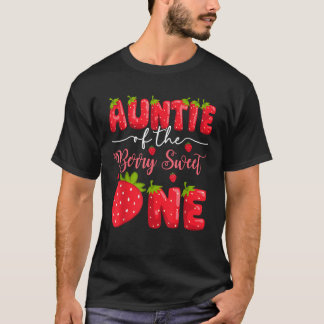 Camiseta Tía Del Dulce De Berry Una Primera Faja De Cumplea