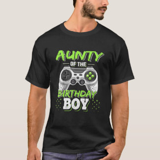 Camiseta Tía Del Nacimiento Del Nacimiento Del Videojuego
