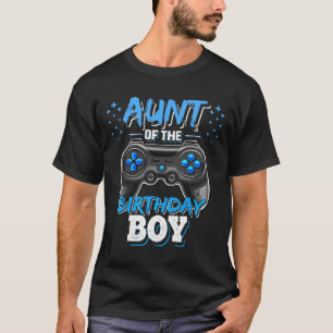 Camiseta Tía Del Nacimiento Del Videojuego De Birthday