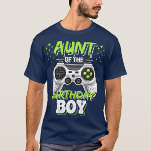 Camiseta Tía del nacimiento del videojuego de cumpleaños