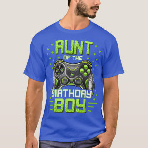Camiseta Tía del nacimiento del videojuego de cumpleaños