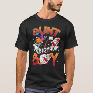 Camiseta Tía Del Niño De Cumpleaños Feliz Cumpleaños Gracio