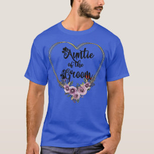 Camiseta Tía del novio Cumpleaños Día de la boda Tía del no
