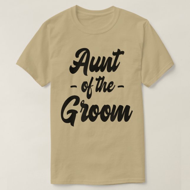 Camiseta Tía del novio Grupo de Despedida de Soltera a Jueg (Diseño del anverso)