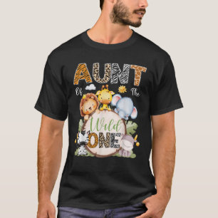 Camiseta Tía Del Salvaje Nacimiento 11 Safari Jungl