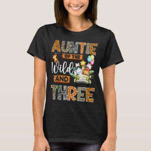 Camiseta Tía Del Salvaje Y Cumpleaños Número 3 De Safa