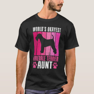 Camiseta Tía del Terrier de Airedale