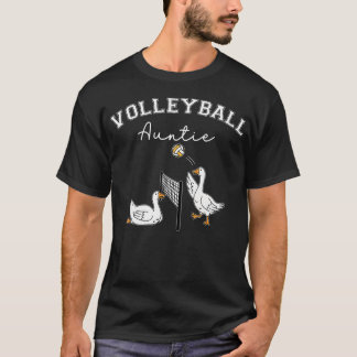 Camiseta Tía divertida voleibol tonta gansa jugadora deport