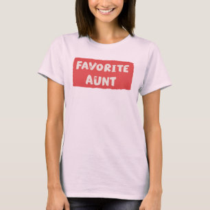 Camiseta Tía favorita