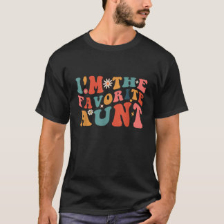 Camiseta Tía favorita genérica Cute Familia recién nacida