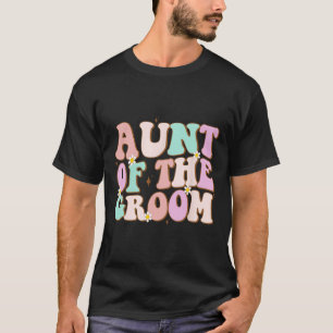 Camiseta Tía genial del novio, ducha de boda, tía del