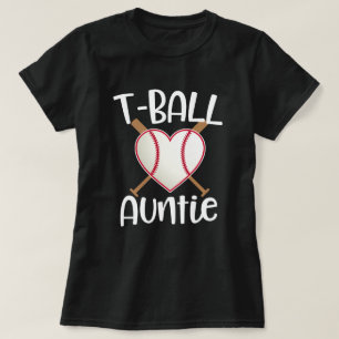 Camiseta Tía Gift del béisbol que es mi sobrino hacia fue