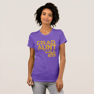 Camiseta Tía graduada   Promoción de 2026